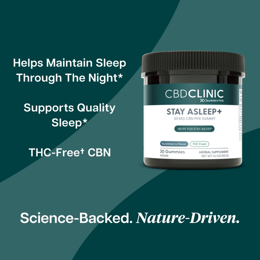Stay Asleep+ 30mg CBN Gummies