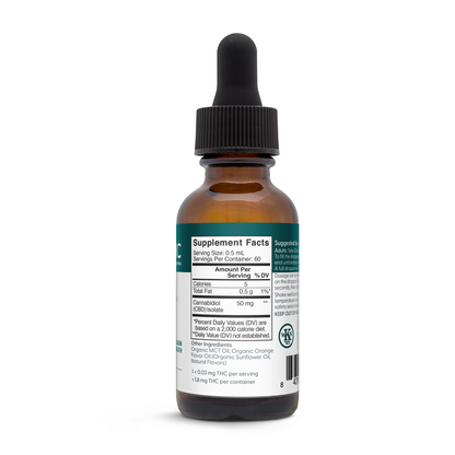 100mg CBD Isolate Oil 30mL