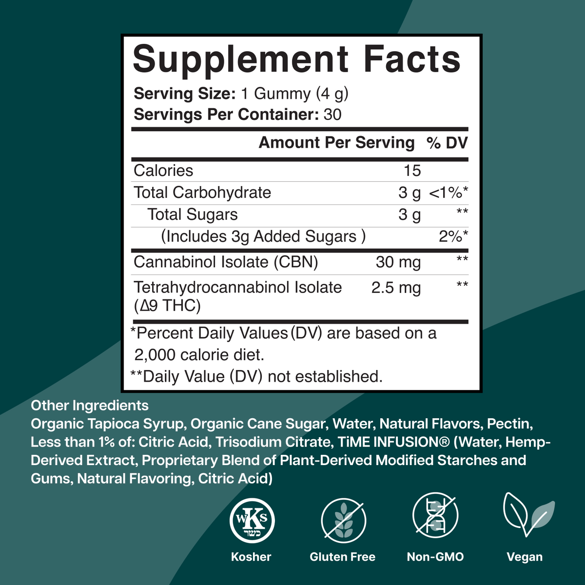 Quality Sleep Low-Dose THC Gummies