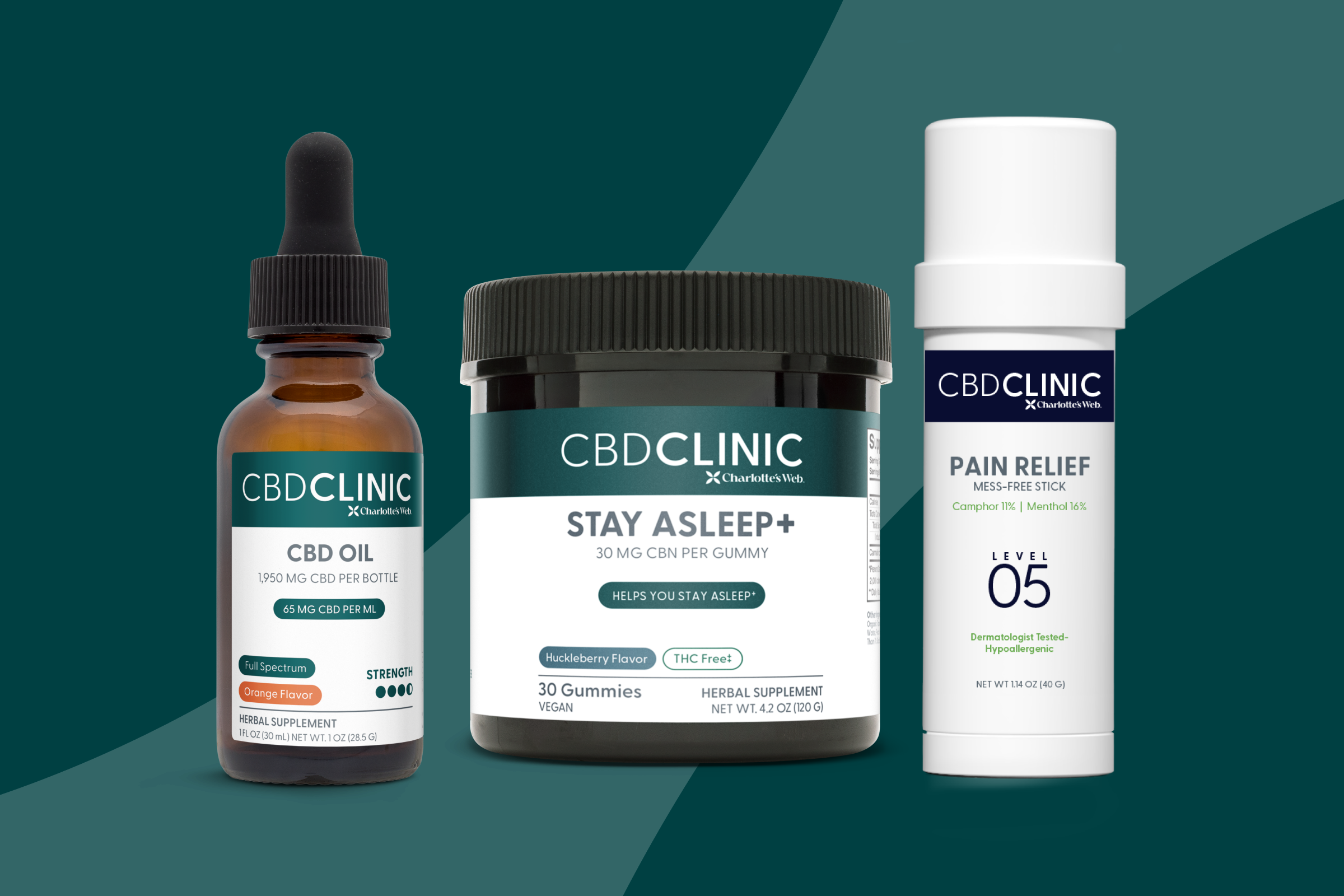 Our Products - CBD CLINIC™ by Charlotte's Web™
